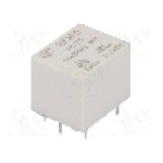 Releu subminiaturale, 12V DC, 10A, serie HONGFA RELAY - HF3FD/012-ZTF
