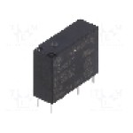 Releu subminiaturale, 12V DC, 10A, serie HONGFA RELAY - HF46F-G/012-HS1T