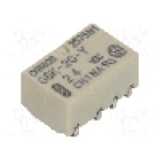 Releu subminiaturale, 24V DC, 1A, serie G6K, OMRON - G6K-2G-Y 24VDC