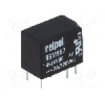 Releu subminiaturale, 24V DC, 2A, serie RSM957, RELPOL - RSM957-0111-85-S024