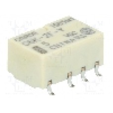 Releu subminiaturale, 5V DC, 1A, serie G6K, OMRON - G6K-2F-Y 5VDC