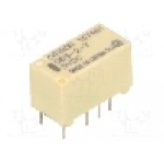 Releu subminiaturale, 5V DC, 2A, serie G6S, OMRON - G6S-2-Y 5VDC