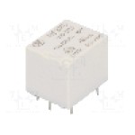 Releu subminiaturale, 6V DC, 10A, serie HONGFA RELAY - HF3FD/006-ZSTF