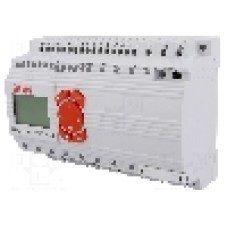 Releu programabil, 12V DC, serie NEED, RELPOL - NEED-12DC-22-16-8R-D