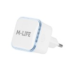 REPEATER WIFI 300MBPS M-LIFE - ML0705 REPEATER WIFI 300MBPS M-LIFE - ML0705