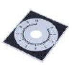 Scala gradata, 0 ... 10, 48x42mm, aluminiu, SUPERTRONIC - 220.201