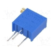 Trimer multitura, 1kΩ, 3/8 inch, 500mW, BOURNS - 3296Z-1-102LF