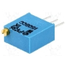 Trimer multitura, 1kΩ, 3/8 inch, 500mW, BOURNS - PV36W102C01B00