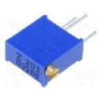 Trimer multitura, 20kΩ, 3/8 inch, 500mW, BOURNS - 3296Z-1-203LF