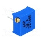 Trimer multitura, 5kΩ, 3/8 inch, 500mW, VISHAY - M64P502KB40