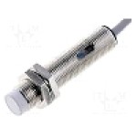 Senzor capacitiv, IP67, cablu 2m, 200mA, LANBAO - CR12CN04DNC Senzor capacitiv, IP67, cablu 2m, 200mA, LANBAO - CR12CN04DNC