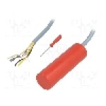 Senzor capacitiv, IP67, cablu 2m, 2A, CARLO GAVAZZI - VC12RN230 Senzor capacitiv, IP67, cablu 2m, 2A, CARLO GAVAZZI - VC12RN230