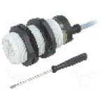 Senzor capacitiv, IP67, cablu 2m, 500mA, CARLO GAVAZZI - EC3016TBAPL Senzor capacitiv, IP67, cablu 2m, 500mA, CARLO GAVAZZI - EC3016TBAPL