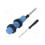 Senzor capacitiv, IP68, cablu 2m, 200mA, SICK - CM18-12NNP-EW1 Senzor capacitiv, IP68, cablu 2m, 200mA, SICK - CM18-12NNP-EW1