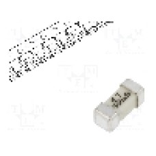 Siguranta fuzibila lenta, SMD 2410, 500mA, 125V, 125V AC, 125V DC, LITTELFUSE - 0454.500MR