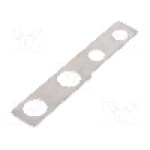 Conex. nul pentru sigurante auto, Socluri siguranţe, MTA - 0301512