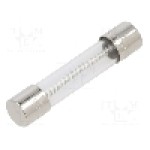 Siguranta fuzibila lenta, 3A, tensiune 250V AC, 6,3x32mm, EATON/BUSSMANN - BK-MDL-3-R