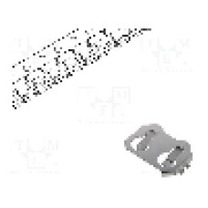 Clips, pentru BR2016, CL2016, CR2016, DL2016, Numar de baterii {{Numar de baterii}}, LINX TECHNOLOGIES - BAT-HLD-002-SMT-TR Clips, pentru BR2016, CL2016, CR2016, DL2016, Numar de baterii {{Numar de baterii}}, LINX TECHNOLOGIES - BAT-HLD-002-SMT-TR