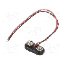 Conector 6F22, pentru 6F22, 6LR61, Numar de baterii 1, KEYSTONE - 2242 Conector 6F22, pentru 6F22, 6LR61, Numar de baterii 1, KEYSTONE - 2242