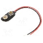 Conector 6F22, pentru 6F22, 6LR61, Numar de baterii 1, KEYSTONE - 232 Conector 6F22, pentru 6F22, 6LR61, Numar de baterii 1, KEYSTONE - 232