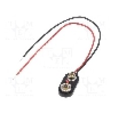 Conector 6F22, pentru 6F22, 6LR61, Numar de baterii 1, KEYSTONE - 233-M