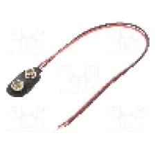 Conector 6F22, pentru 6F22, 6LR61, Numar de baterii 1, KEYSTONE - 234