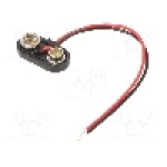 Conector 6F22, pentru 6F22, 6LR61, Numar de baterii 1, KEYSTONE - 235-M
