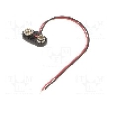 Conector 6F22, pentru 6F22, 6LR61, Numar de baterii 1, KEYSTONE - 236-M