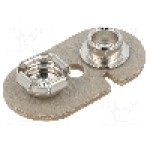 Conector 6F22, pentru 6F22, 6LR61, Numar de baterii 1, KEYSTONE - 967