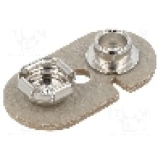 Conector 6F22, pentru 6F22, 6LR61, Numar de baterii 1, KEYSTONE - 967