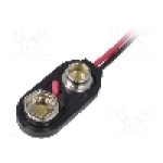 Conector 6F22 pentru baterii 6LR61, KEYSTONE - 234-M