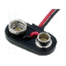 Conector 6F22 pentru baterii 6LR61, KEYSTONE - 237-M Conector 6F22 pentru baterii 6LR61, KEYSTONE - 237-M