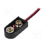 Conector 6F22 pentru baterii 6LR61, KEYSTONE - 84-8