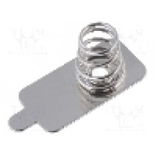 Contact cu arc pentru baterii R03, pentru 1 baterie, COMF - 403B CATHODE Contact cu arc pentru baterii R03, pentru 1 baterie, COMF - 403B CATHODE