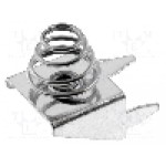 Contact cu arc pentru baterii R6, pentru 1 baterie, KEYSTONE - 629 Contact cu arc pentru baterii R6, pentru 1 baterie, KEYSTONE - 629