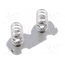 Contact cu arc pentru baterii R6, pentru 2 baterii, COMF - 307F CATHODE-CATHODE Contact cu arc pentru baterii R6, pentru 2 baterii, COMF - 307F CATHODE-CATHODE