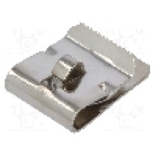 Contact cu buton pentru baterii R6, pentru 1 baterie, KEYSTONE - 228 Contact cu buton pentru baterii R6, pentru 1 baterie, KEYSTONE - 228