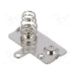 Contact tip buton/resort, pentru AA, R6, Numar de baterii 2, KEYSTONE - 5217 Contact tip buton/resort, pentru AA, R6, Numar de baterii 2, KEYSTONE - 5217