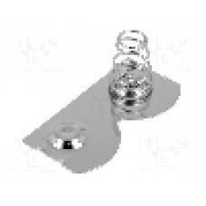 Contact tip buton/resort pentru baterii R20, pentru 2 baterii, KEYSTONE - 5253 Contact tip buton/resort pentru baterii R20, pentru 2 baterii, KEYSTONE - 5253