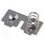 Contact tip buton/resort pentru baterii R3, pentru 2 baterii, KEYSTONE - 5214 Contact tip buton/resort pentru baterii R3, pentru 2 baterii, KEYSTONE - 5214