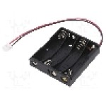 Suport, pentru AAA, R03, Numar de baterii 4, KEYSTONE - 2482CN