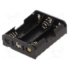 Suport, pentru AA, R6, Numar de baterii 3, KEYSTONE - 2464