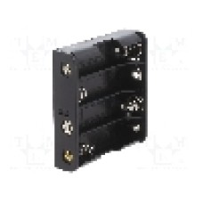 Suport, pentru AA, R6, Numar de baterii 4, KEYSTONE - 2477