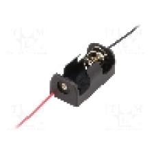 Suport pentru baterii 1/2R6, pentru 1 baterie, COMF - BH-1/2AA-2A