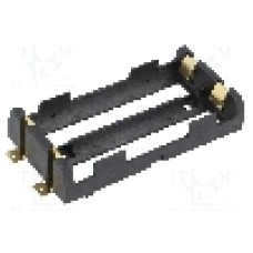 Suport pentru baterii MR18650, pentru 2 baterii, KEYSTONE - 1048