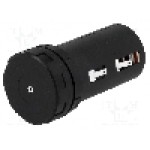 Suport pentru baterii R14, pentru 1 baterie, BULGIN - BX0001/1