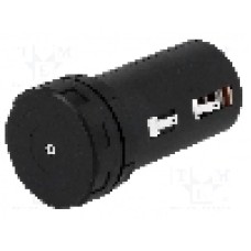 Suport pentru baterii R14, pentru 1 baterie, BULGIN - BX0001/1