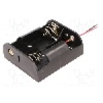 Suport pentru baterii R14, pentru 2 baterii, COMF - BH-221A