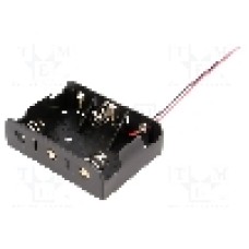 Suport pentru baterii R14, pentru 3 baterii, COMF - BH-232A Suport pentru baterii R14, pentru 3 baterii, COMF - BH-232A