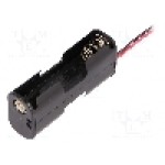 Suport pentru baterii R6, pentru 2 baterii, COMF - BH-322-1A Suport pentru baterii R6, pentru 2 baterii, COMF - BH-322-1A